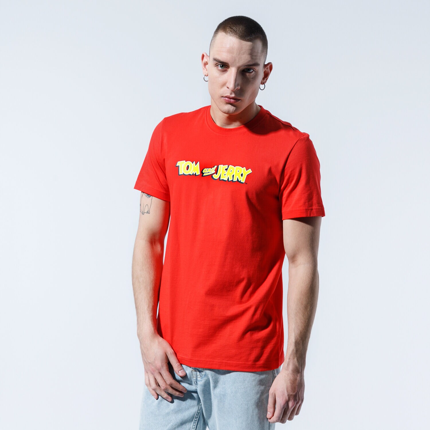 Bărbați tricou REEBOK TRICOU TJ TEE 4 GK9164 Roșu