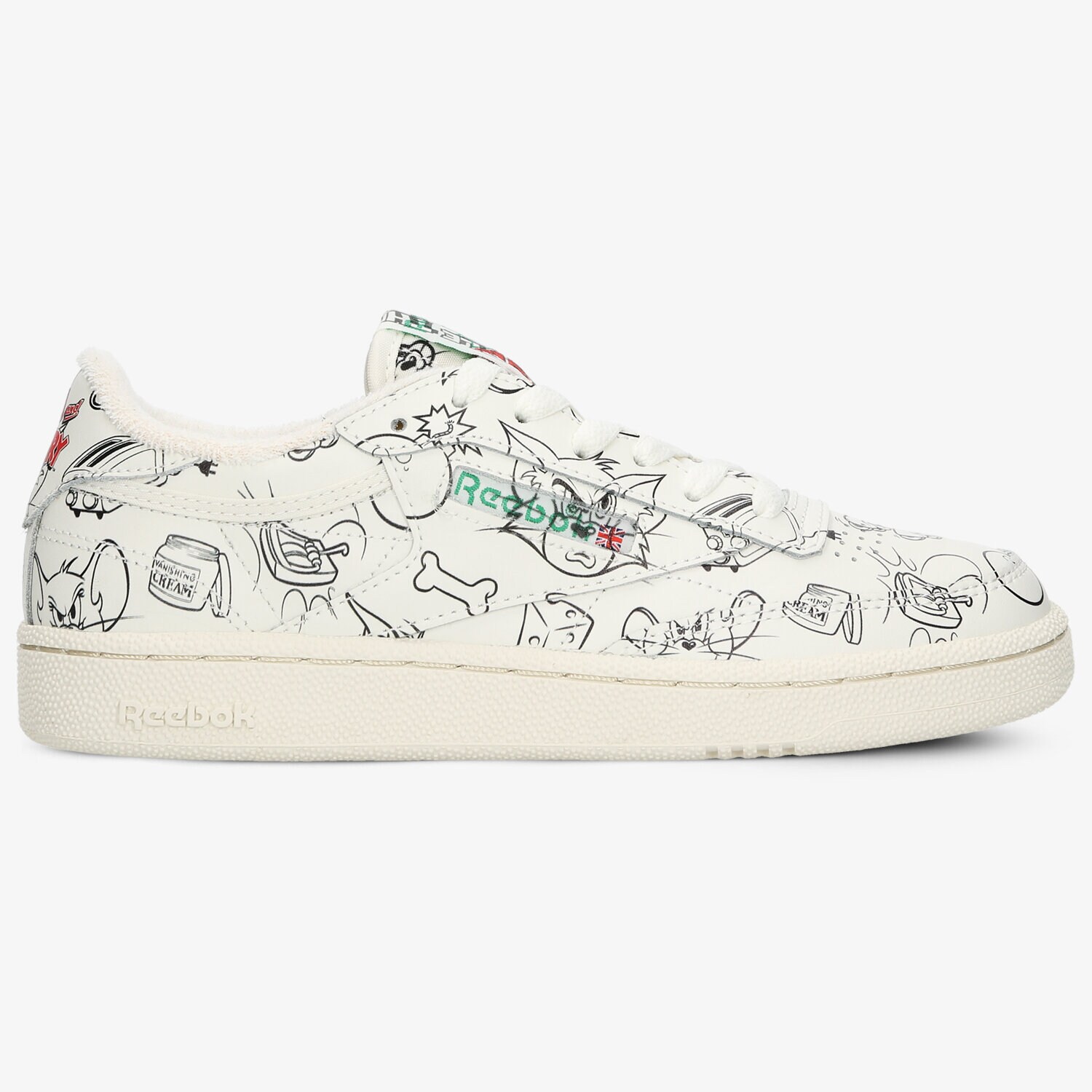 Barbați pantofi sport REEBOK CLUB C FX4011 Alb