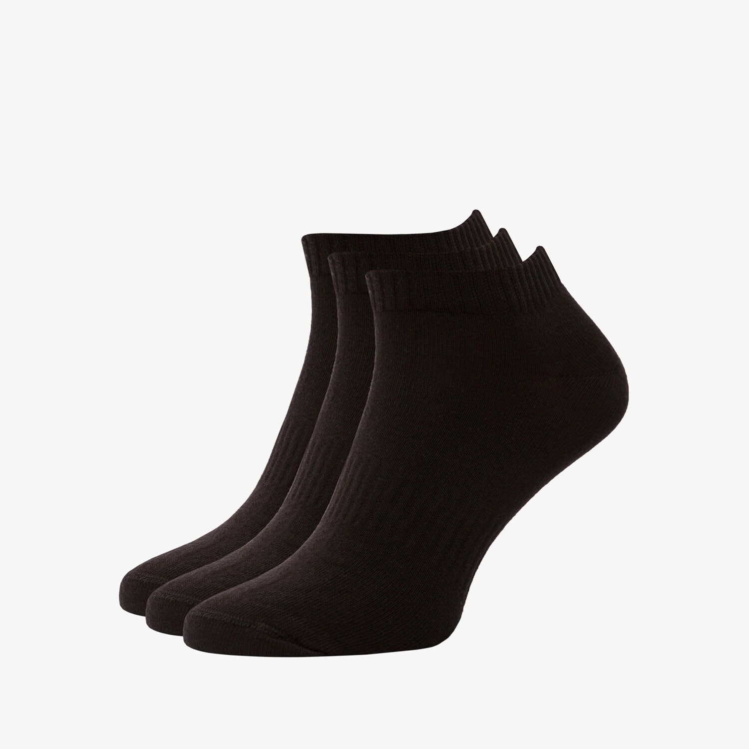 Femei șosete UMBRO ȘOSETE SNEAKER II BLK 3 PAK UL120SKU01002 Negru