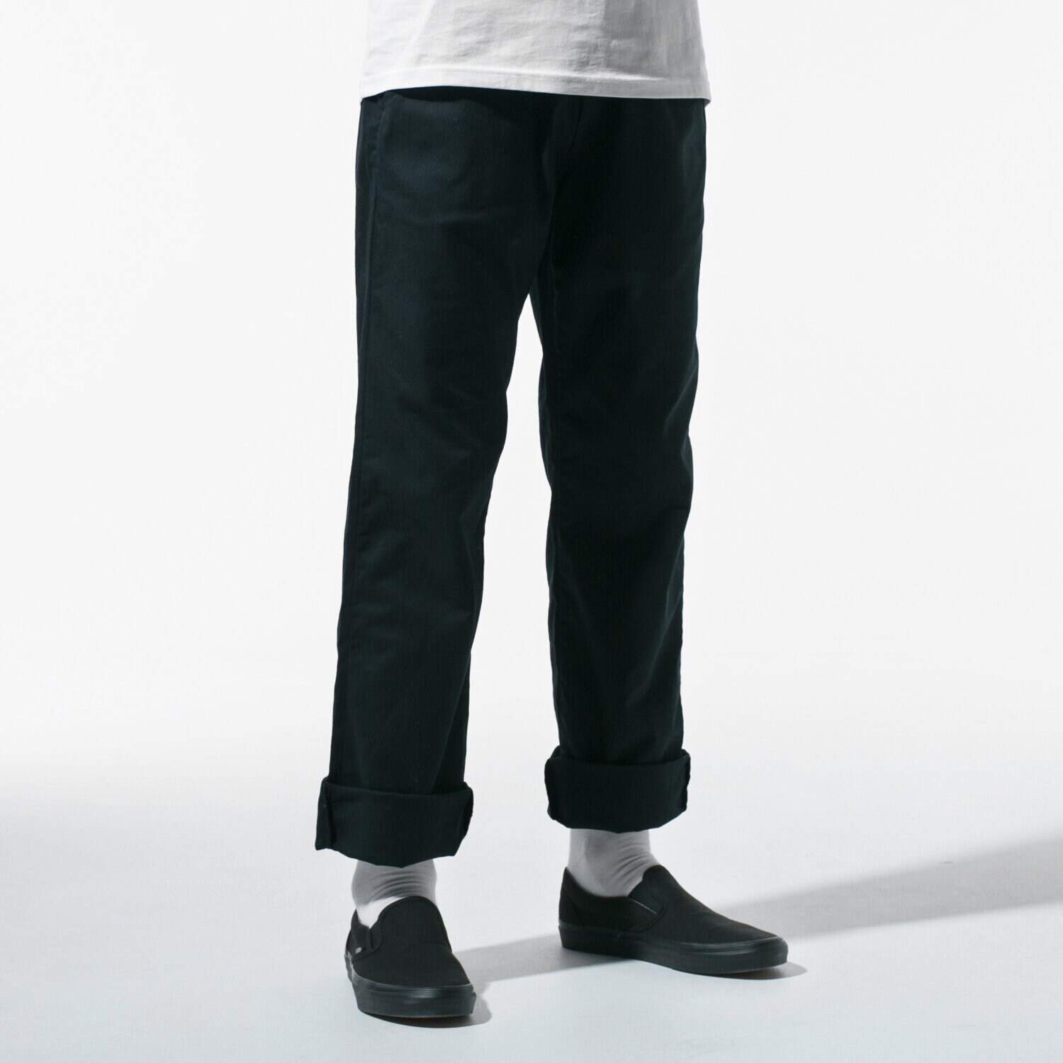 Bărbați pantaloni VANS PANTALONI AUTHENTIC CHINO PRO VN0A31JLBLK1 Negru