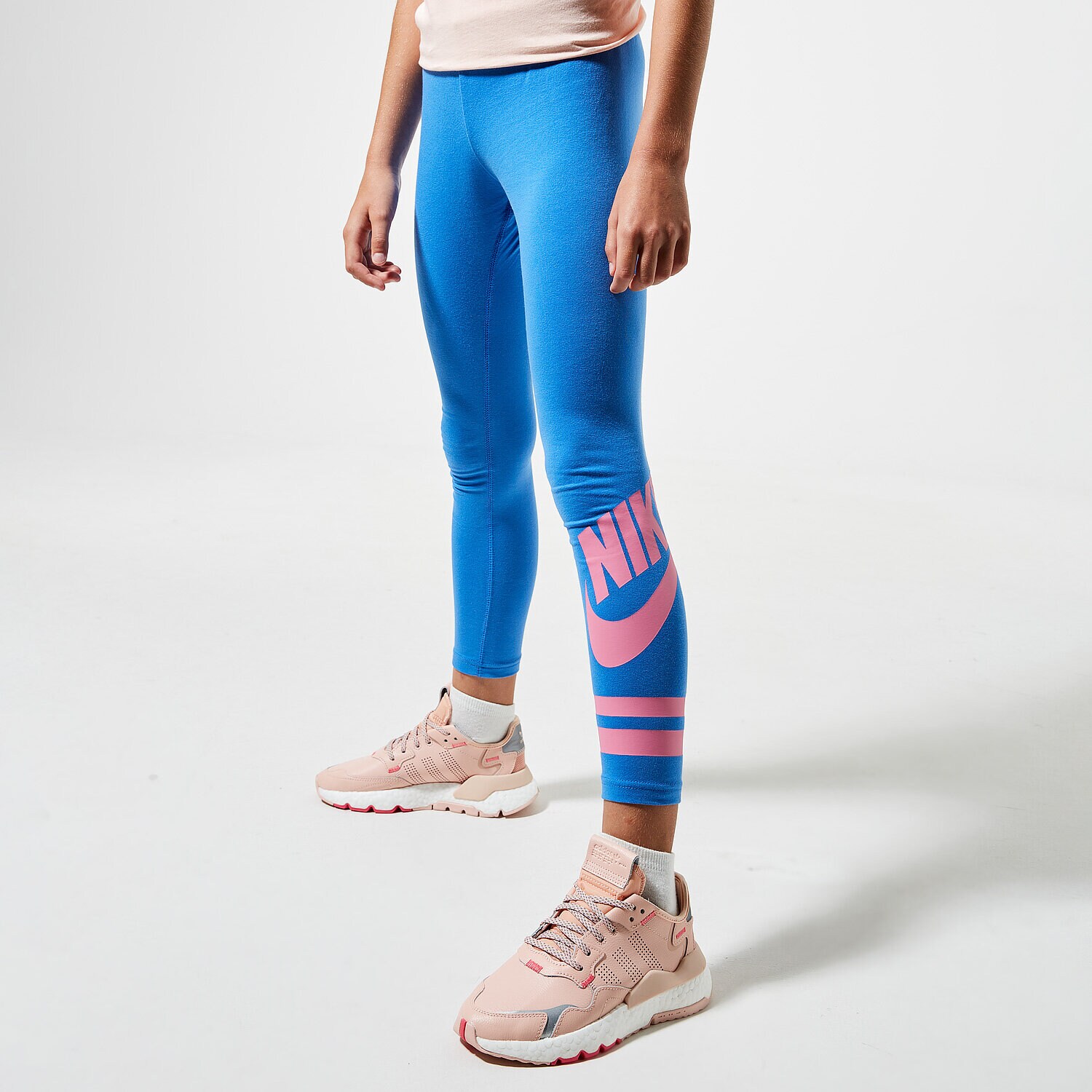 Pantaloni pentru copii NIKE COLANȚI SPORTSWEAR 939447-402 Albastru