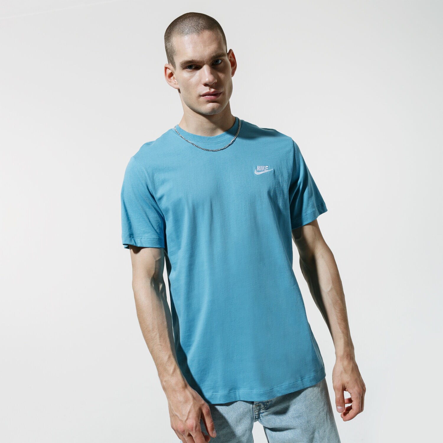 Bărbați tricou NIKE TRICOU SPORTSWEAR CLUB AR4997-424 Albastru