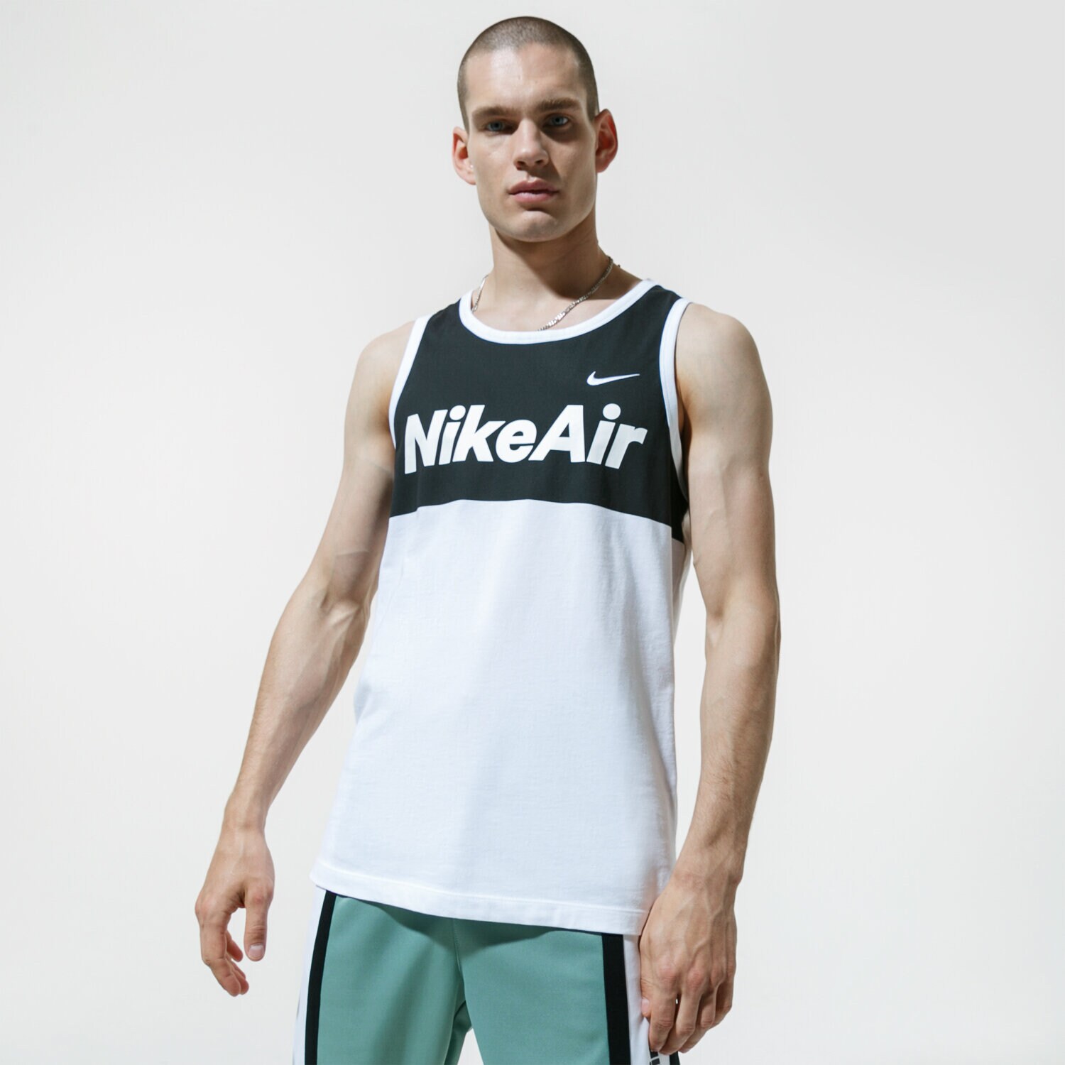 Bărbați tricou NIKE MAIOU M NSW AIR MAIOU CQ5146-100 Alb