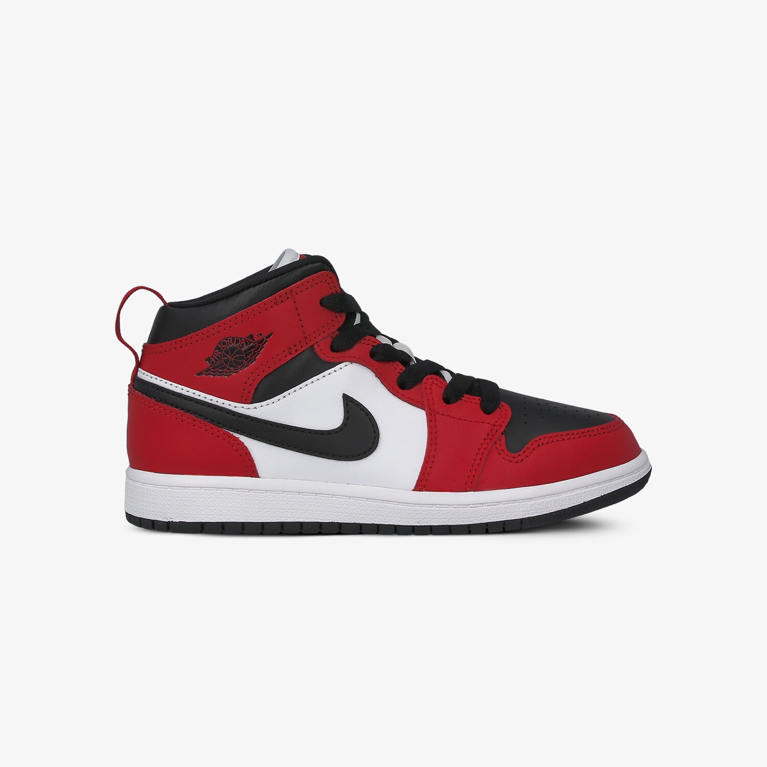 Copii pantofi sport AIR JORDAN 1 MID (PS)  640734-069 Roșu