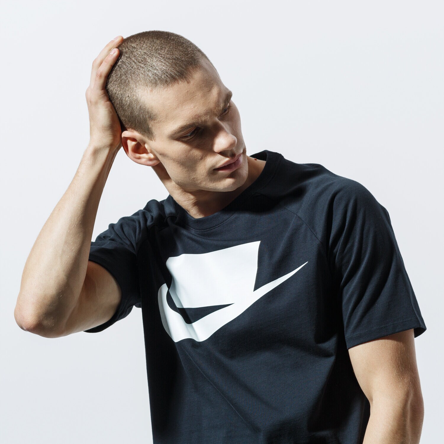 Bărbați tricou NIKE TRICOU SS M NSW SS TEE NSW 1 BV7595-011 Negru