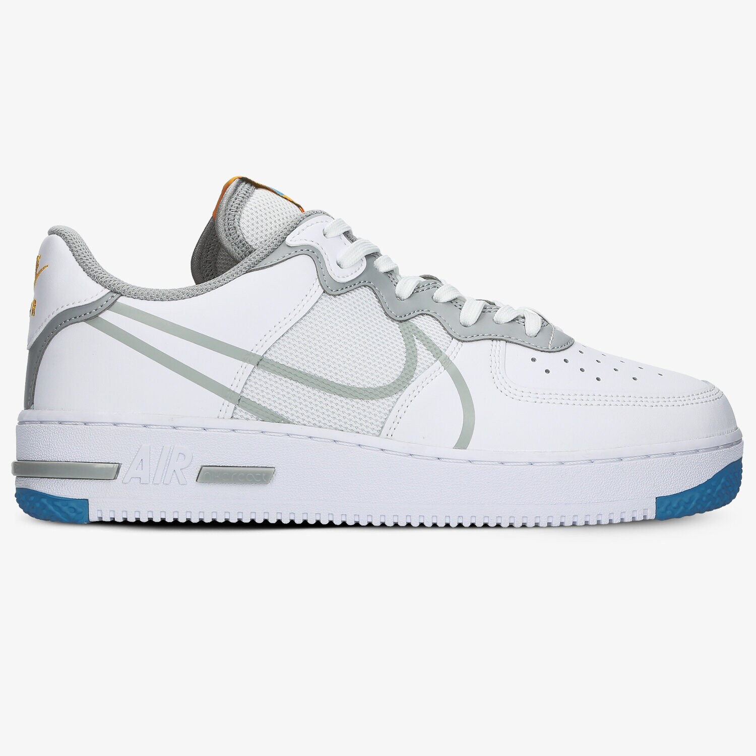Barbați pantofi sport NIKE AIR FORCE 1 REACT CT1020-100 Alb