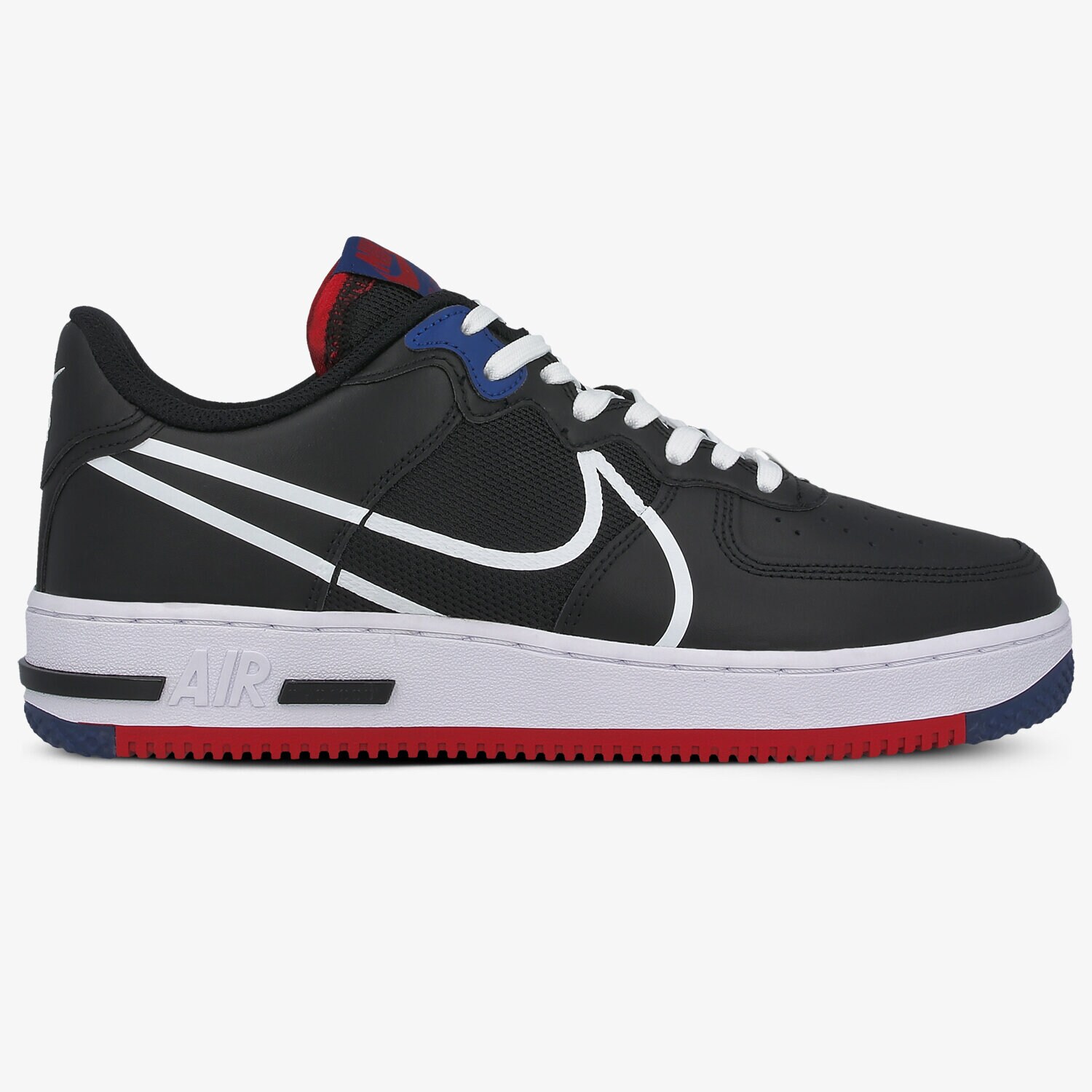 Barbați pantofi sport NIKE AIR FORCE 1 REACT CT1020-001 Negru