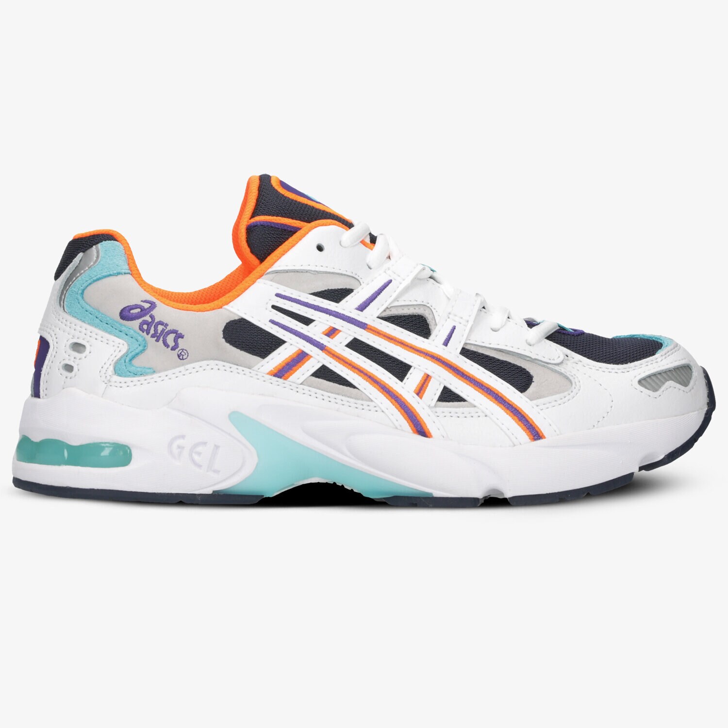 Barbați pantofi sport ASICS GEL-KAYANO 5 OG 1021A163400 Alb