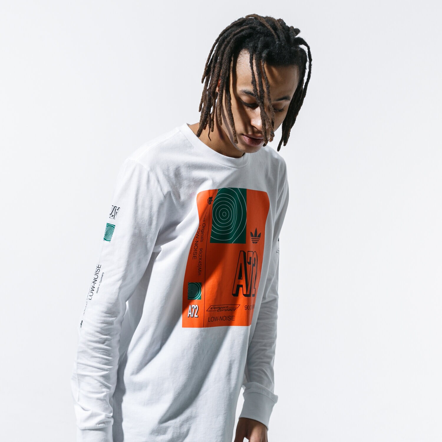 Bărbați tricou ADIDAS TRICOU A72 LS TEE GJ9582 Alb