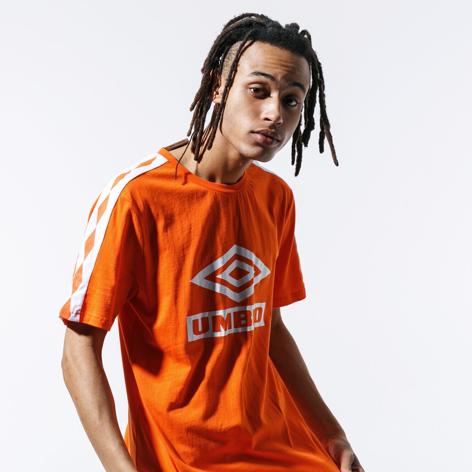 Bărbați tricou UMBRO TRICOU CLASSIC TAPE TEE ORA UL39TSM88001 Portocaliu