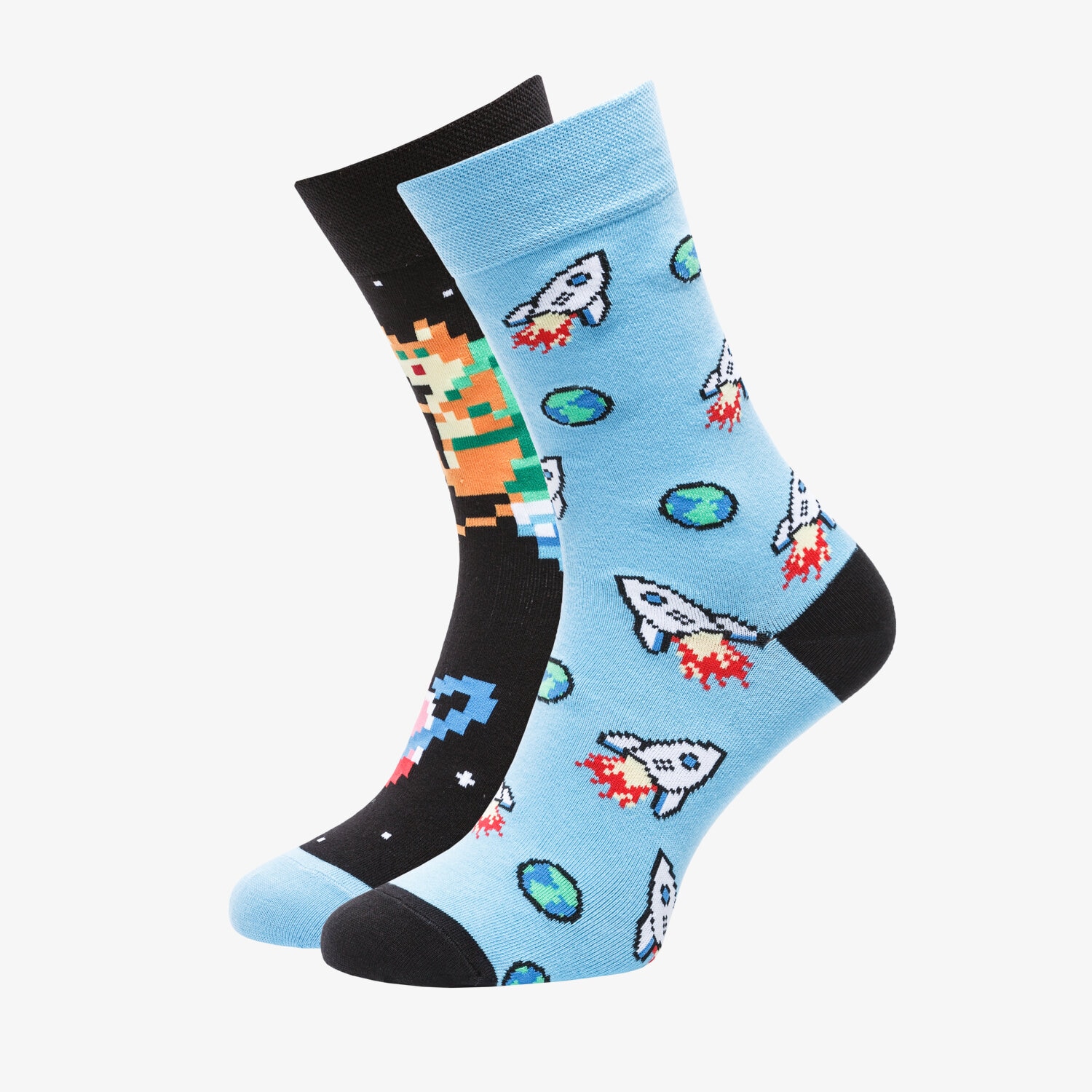 Femei șosete SIZEER ȘOSETE SPACE CAT SI120SKU03001 Mulicolor