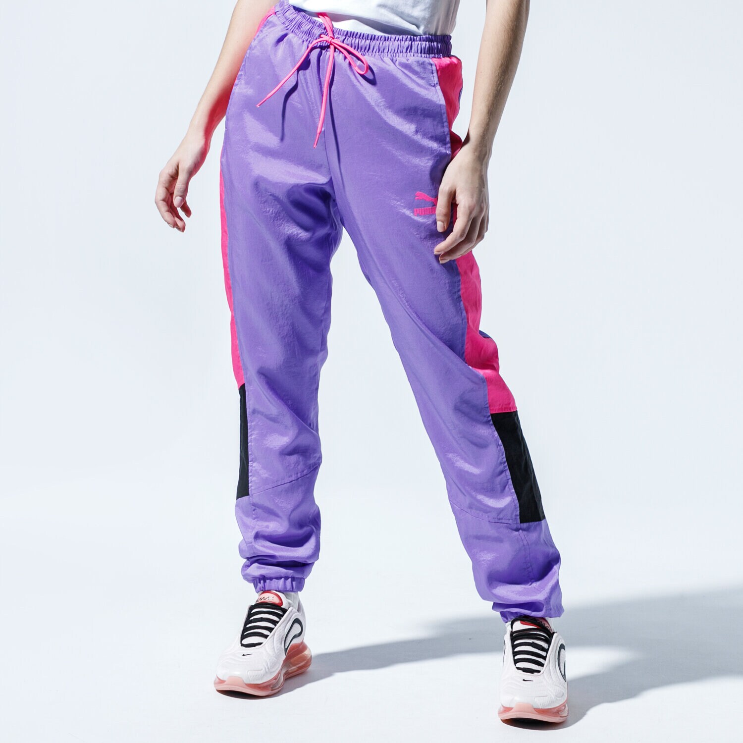 Femei pantaloni PUMA PANTALONI TFS OG RETRO PANTS 59855412 Violet