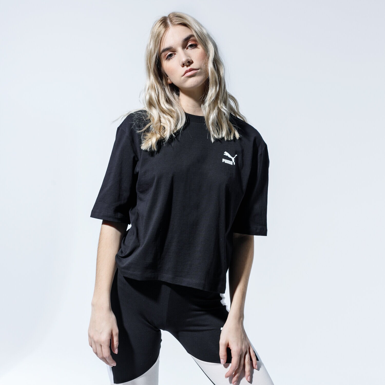 Femei tricou PUMA TRICOU TFS GRAPHIC TEE 59625901 Negru