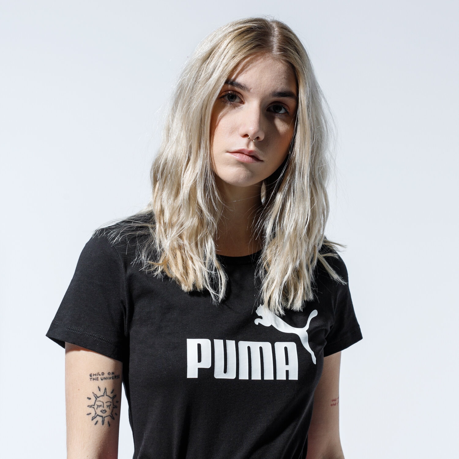 Femei tricou PUMA TRICOU CORE TRICOU 85178701 Negru