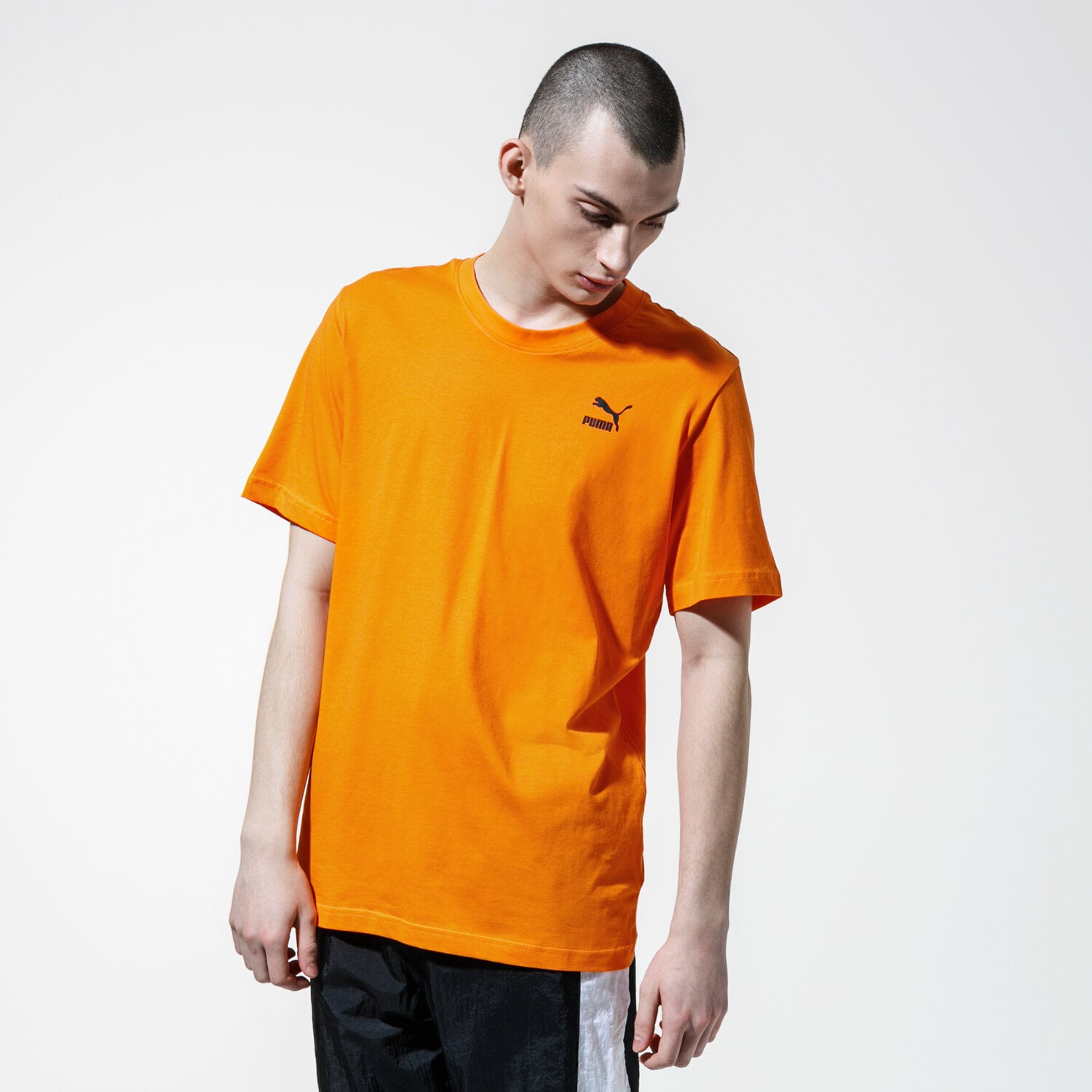 Bărbați tricou PUMA TRICOU RECHECK PACK GRAPHIC TEE 59788480 Portocaliu