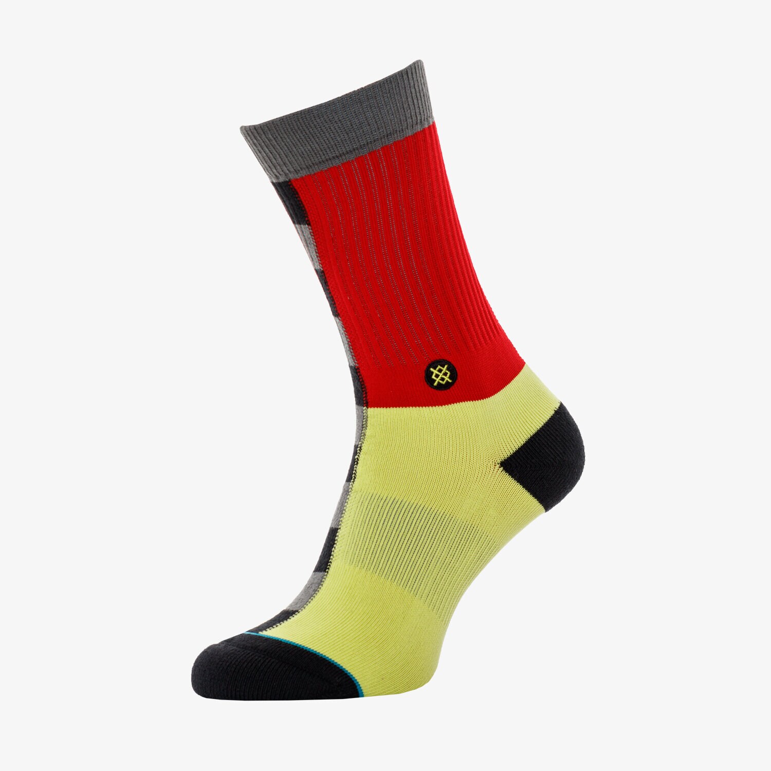 Bărbați șosete STANCE șOSETE SPLIT CHECK BLK M556C19SPCBLK Negru