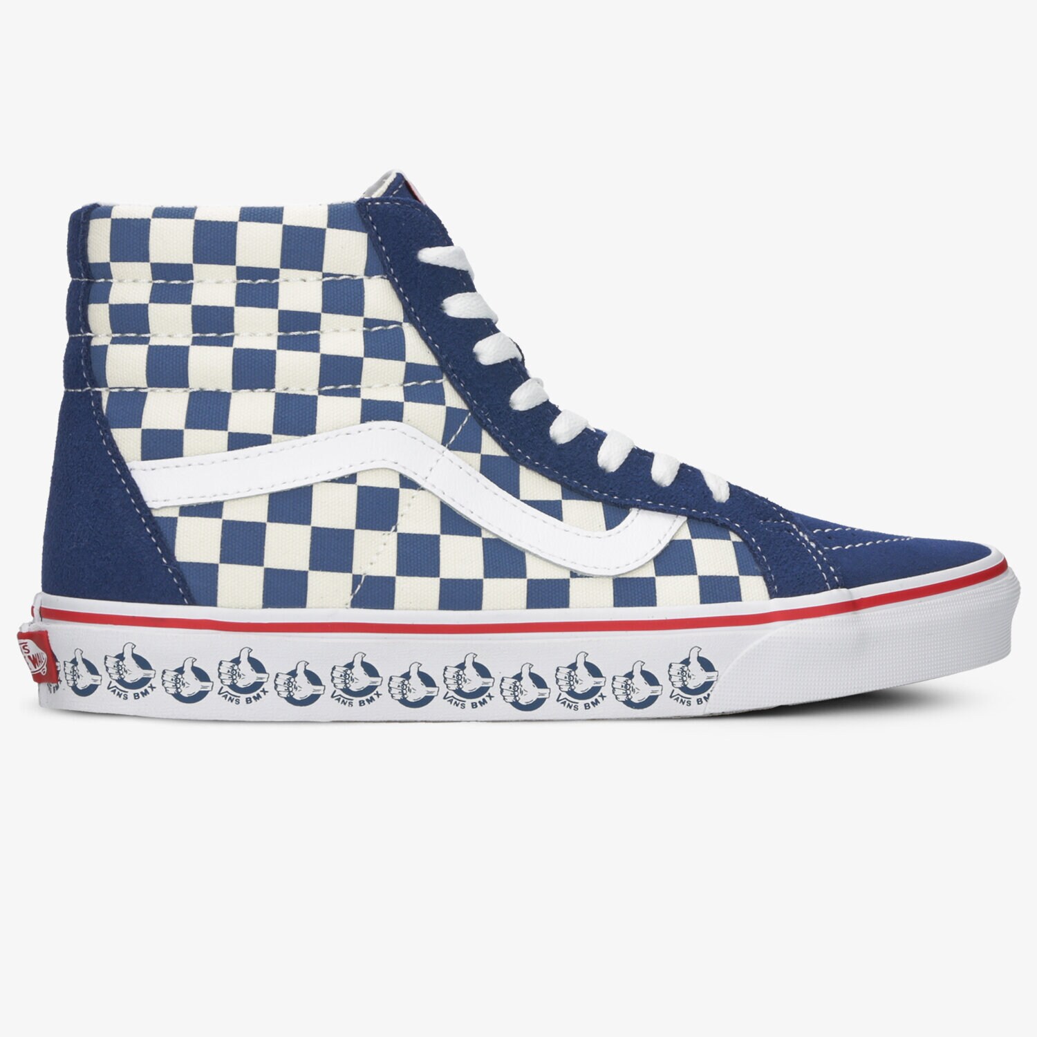 Barbați pantofi sport VANS UA SK8-HI REISSUE VN0A4BV8V3X1 Albastru