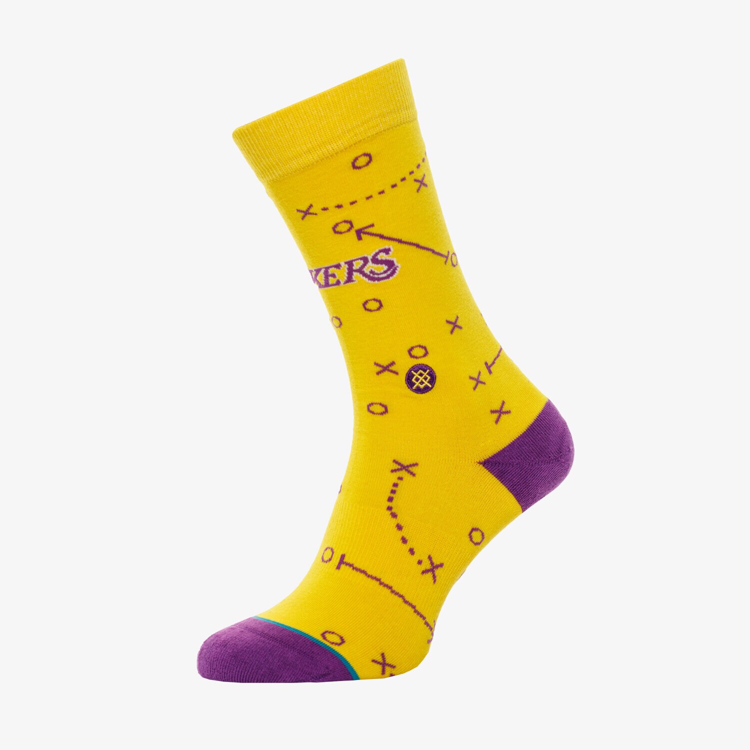 Bărbați șosete STANCE șOSETE LAKERS PLAYBOOK M545A19LAK Galben