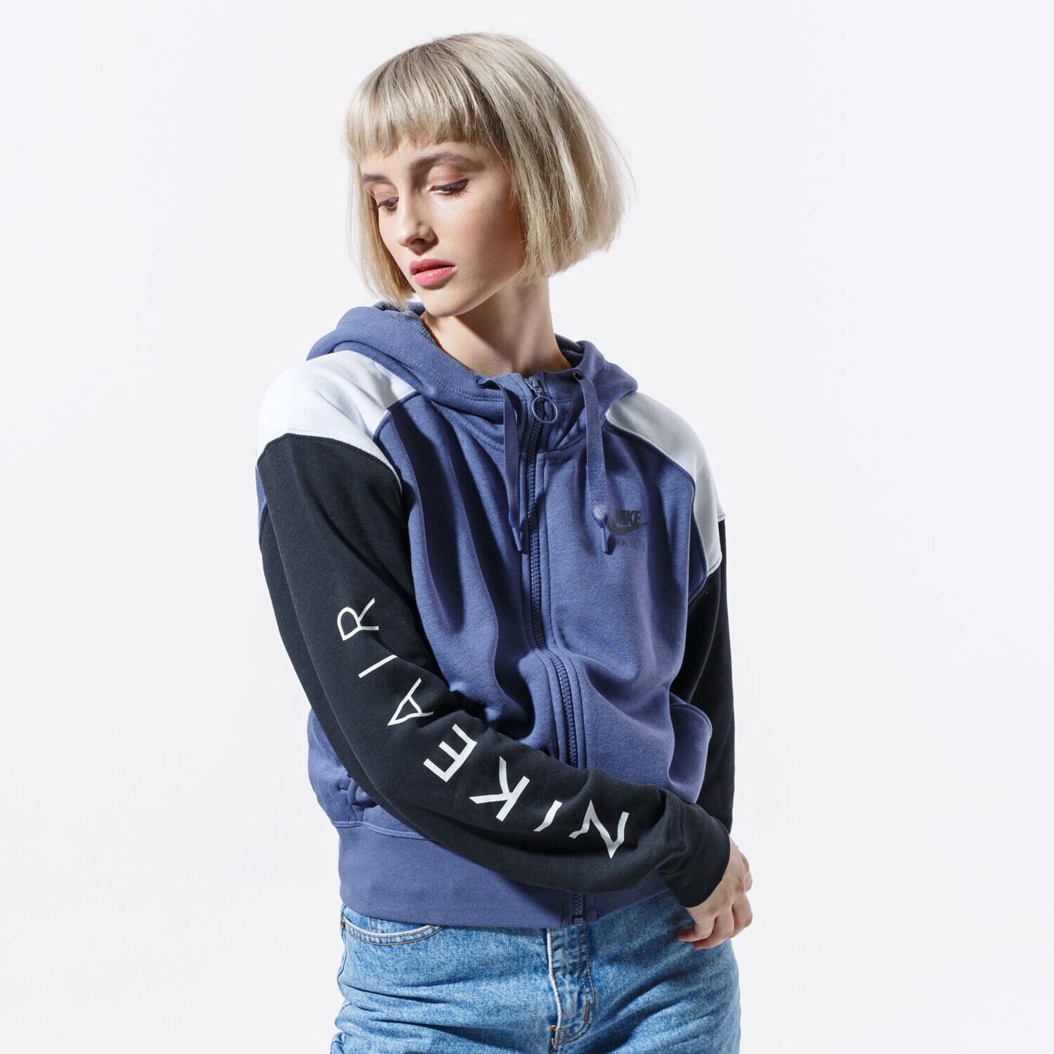 Femei bluză NIKE BLUZĂ W NSW AIR HOODIE FZ BB BV4771-557 Violet