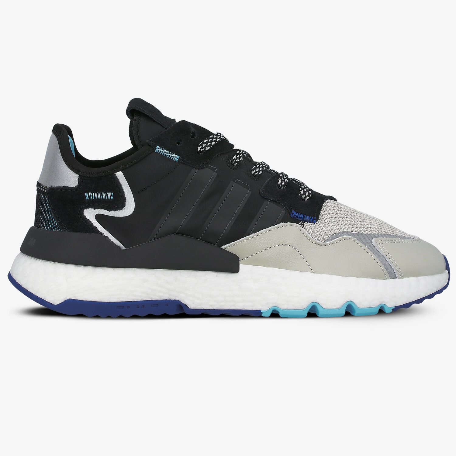 Barbați pantofi sport ADIDAS NITE JOGGER EF5408 Negru