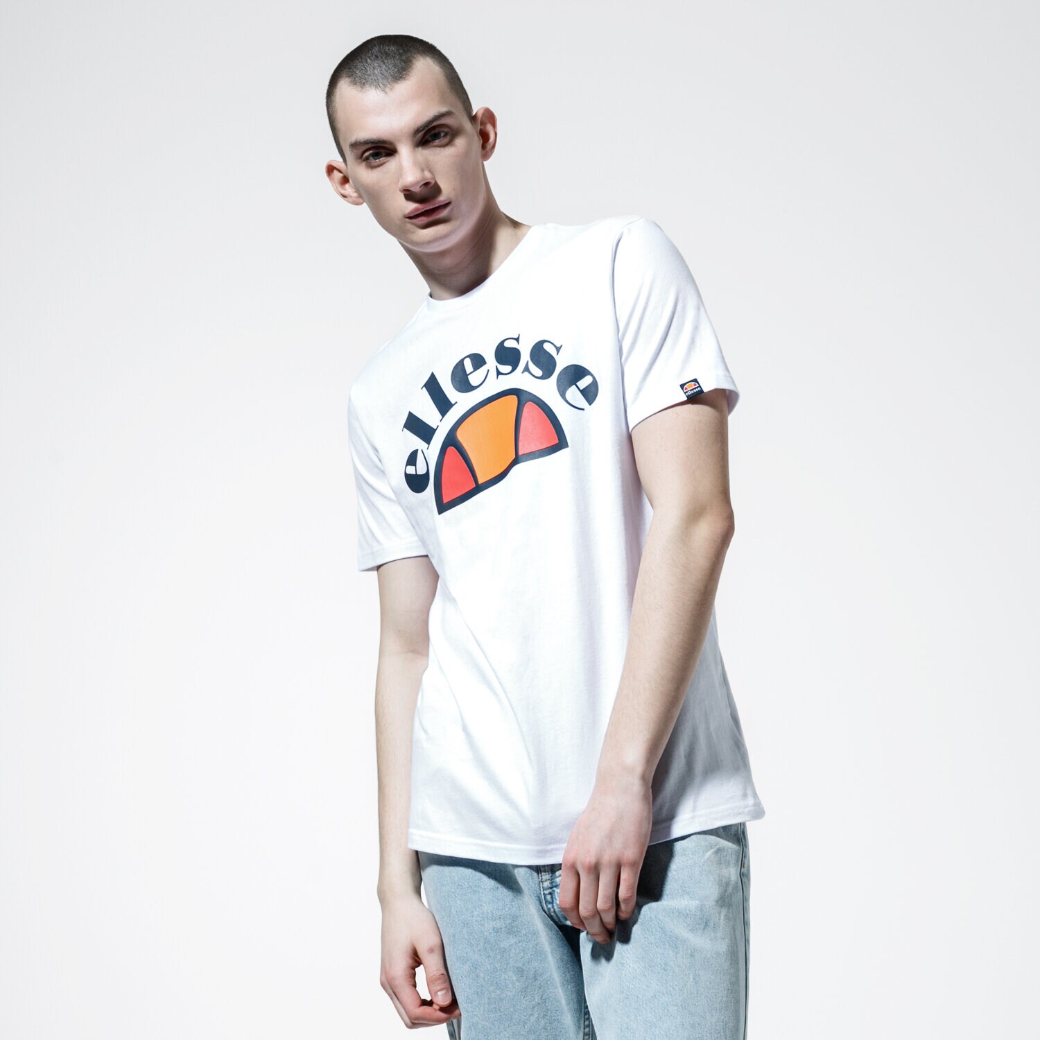 Bărbați tricou ELLESSE TRICOU TEDI SHE09993WHITE Alb