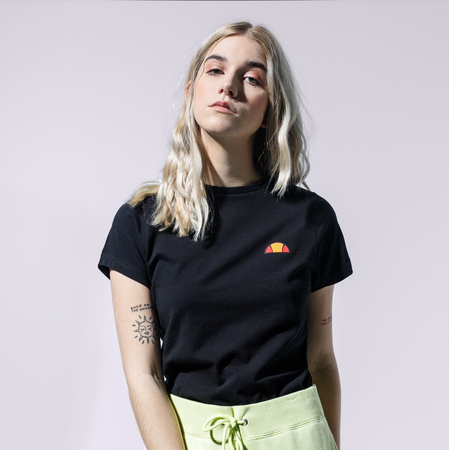 Femei tricou ELLESSE TRICOU ANA SGE09982BLACK Negru