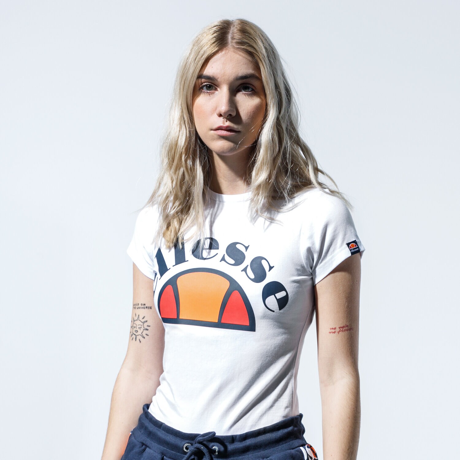 Femei tricou ELLESSE TRICOU CINE SGE09978WHITE Alb