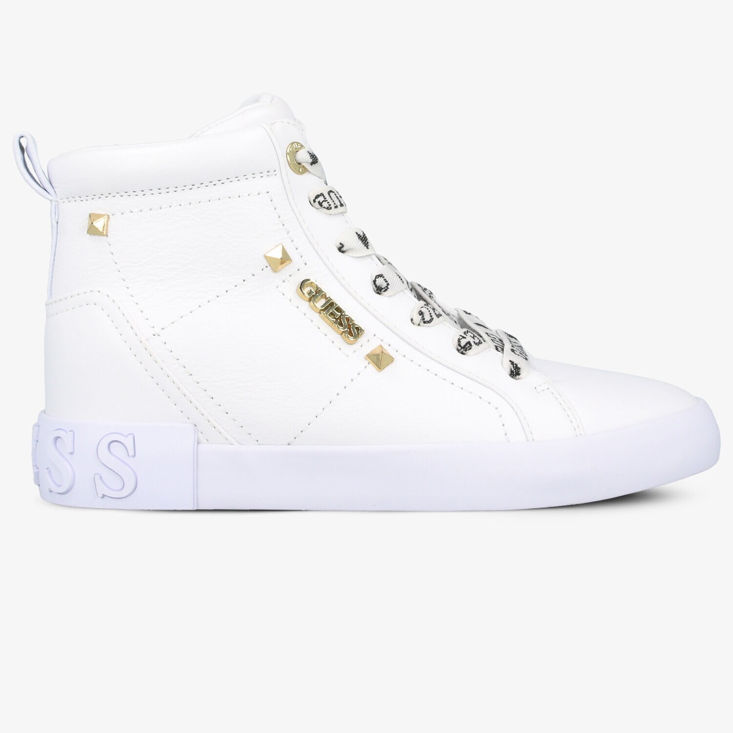 Femei teniși GUESS PORTLY FL5PORLEA12WHITE Alb