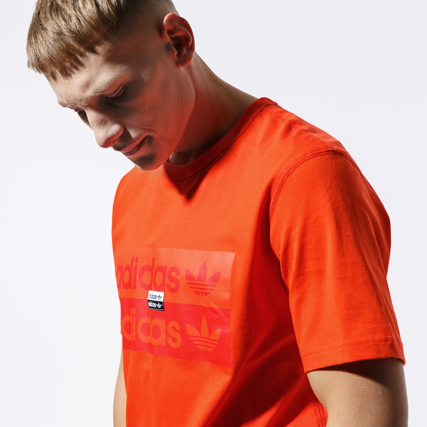 Bărbați tricou ADIDAS TRICOU SS VOCAL D TEE ED7196 Portocaliu