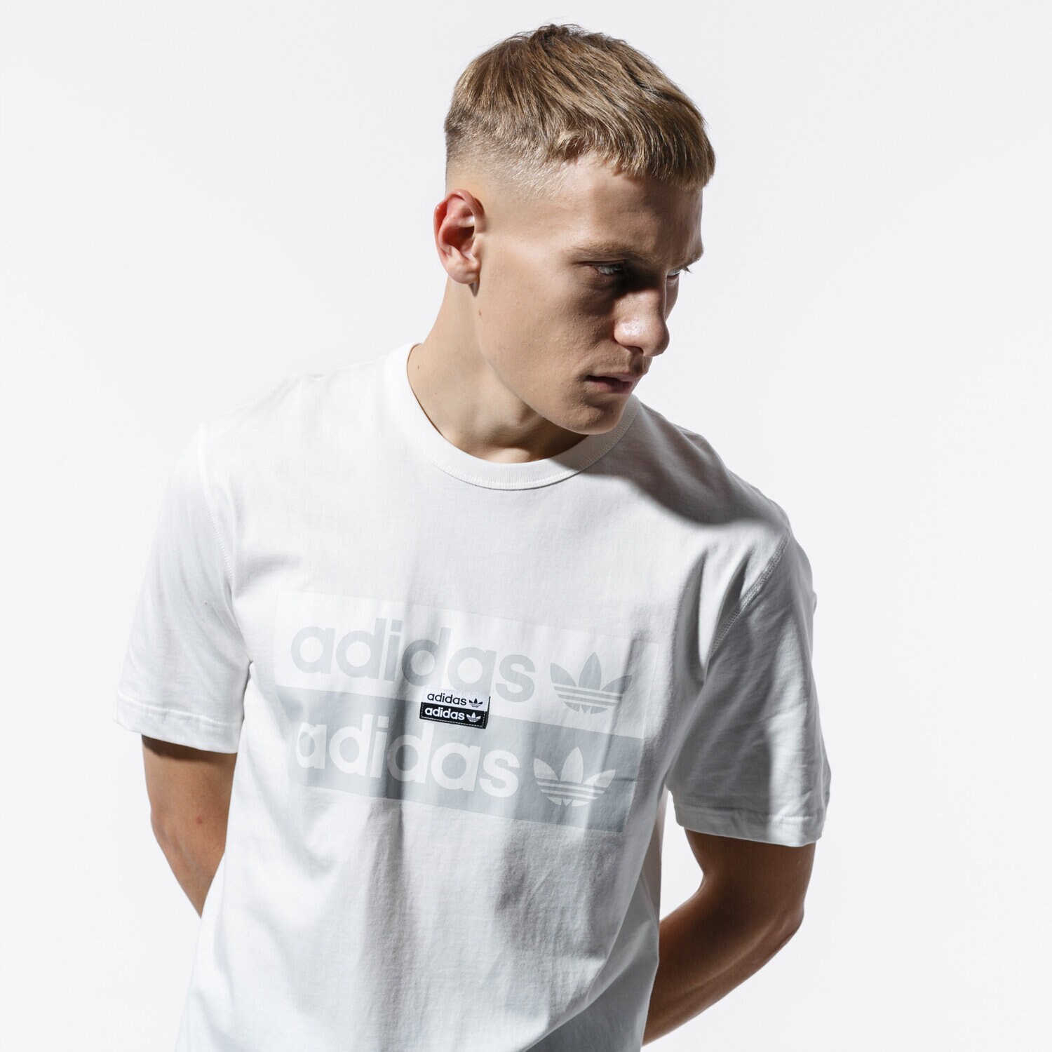 Bărbați tricou ADIDAS TRICOU SS VOCAL D TEE ED7197 Alb