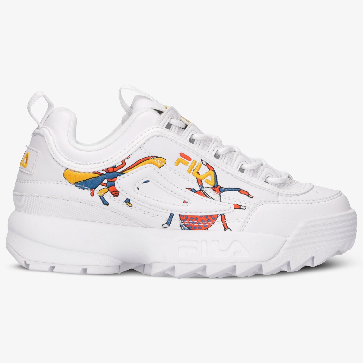 Femei pantofi sport FILA DISRUPTOR CALABRONE LOW WMN 101060990A Alb