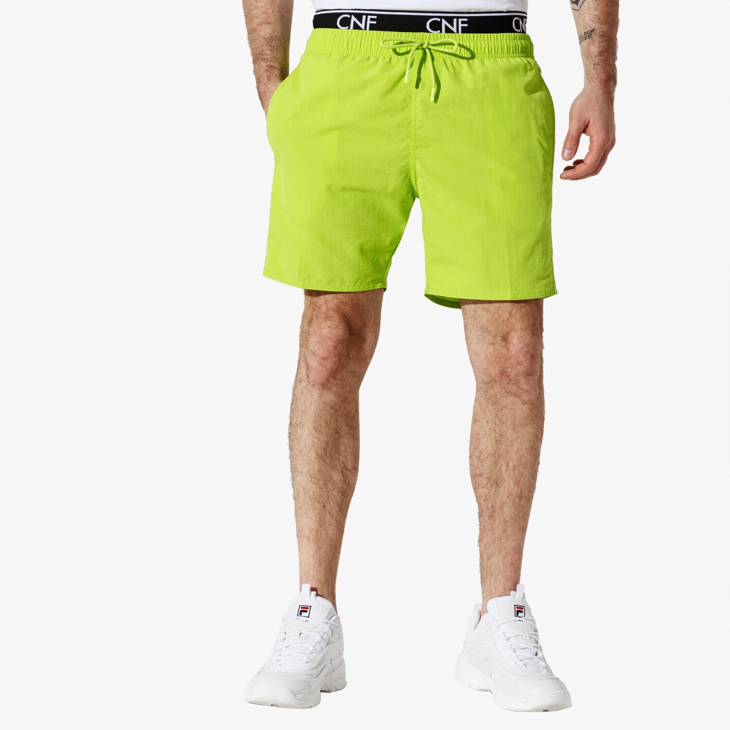 Femei pantaloni scurți CONFRONT SLIPI BAYWATCH CF19SZM35001 Galben