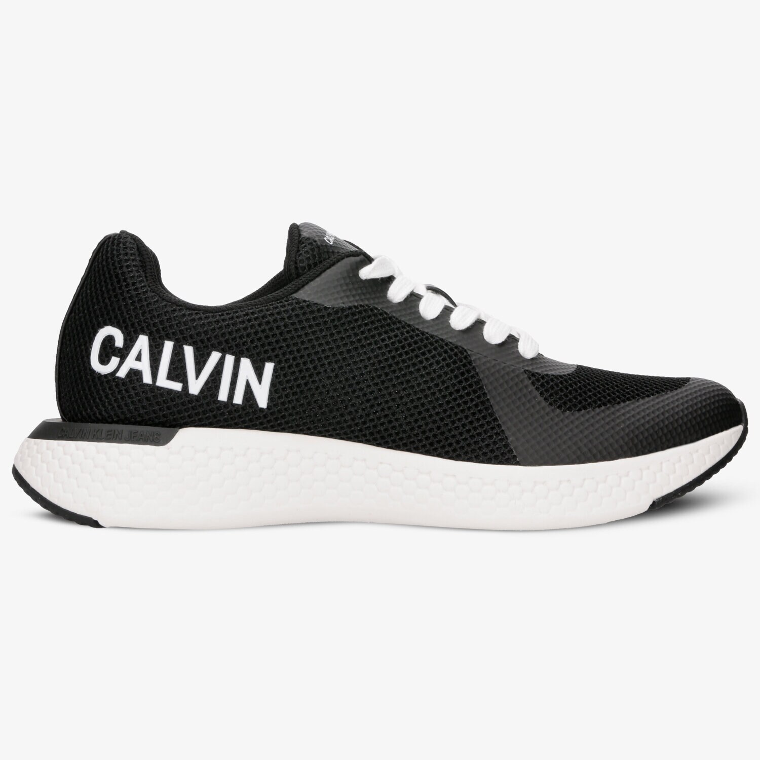 Barbați pantofi sport CALVIN KLEIN AMOS MESH/HF S0584BLK Negru