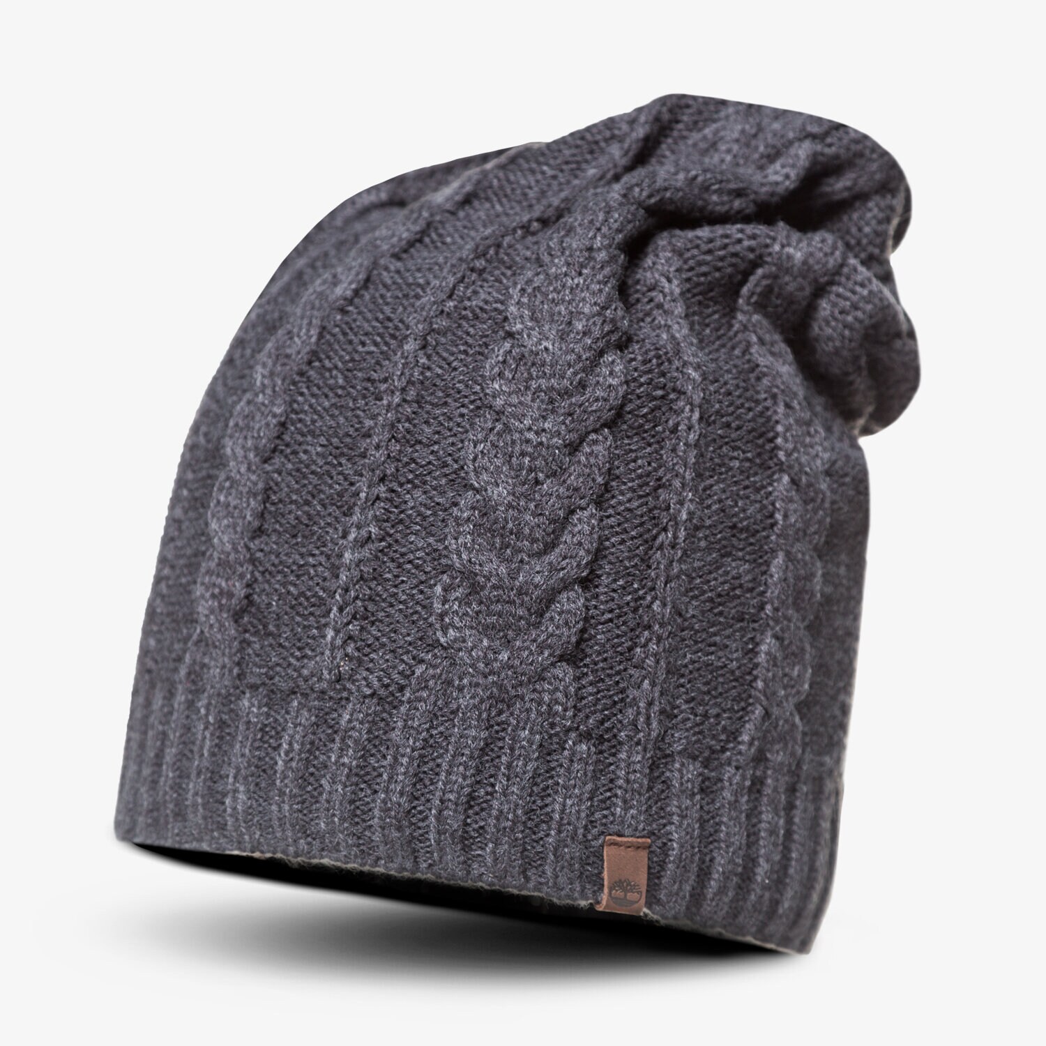 Femei căciulă TIMBERLAND CACIULA DE IARNĂ CABLE SLOUCHY a1egj010 Bleumarin