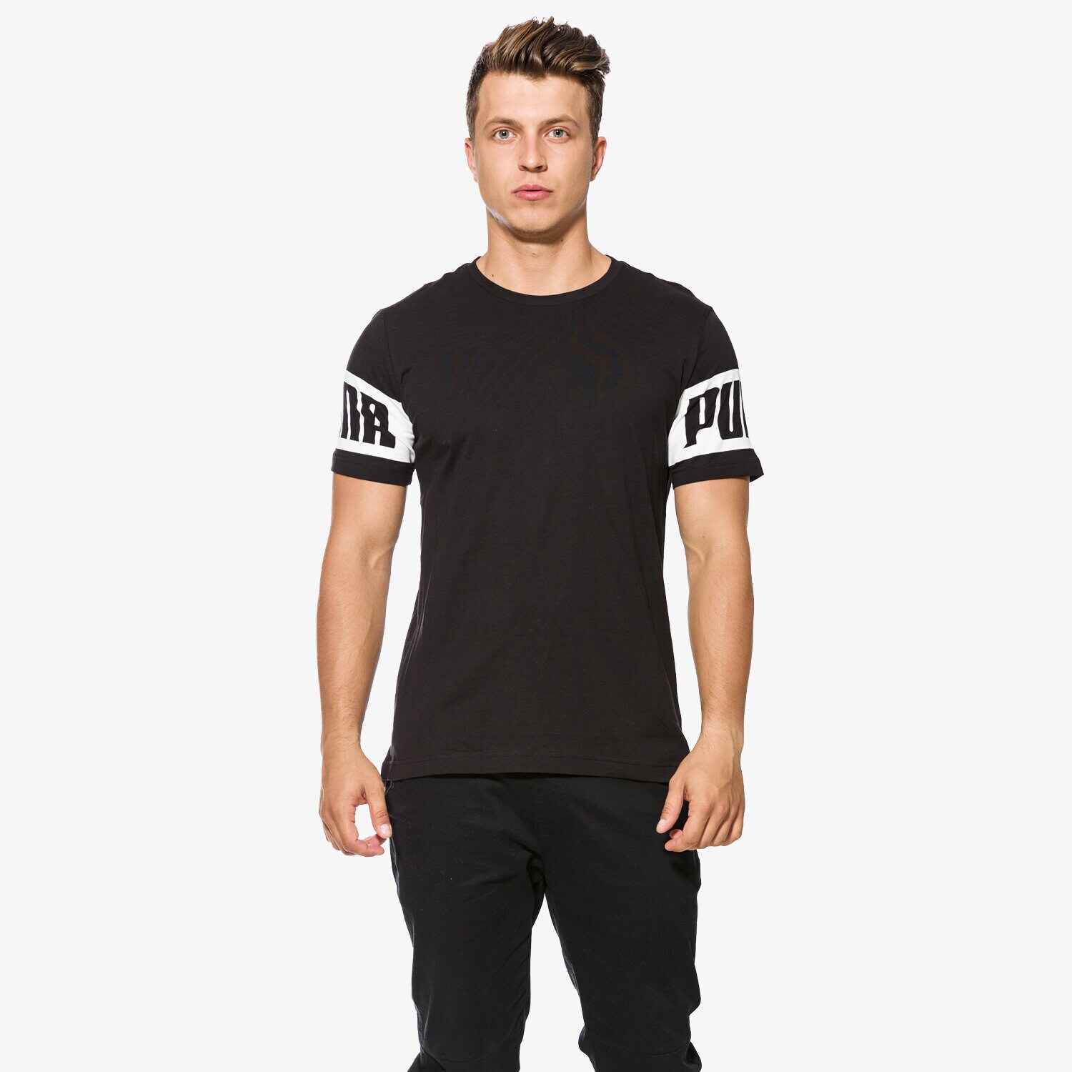 Bărbați tricou PUMA TRICOU SS REBEL 59245301 Negru