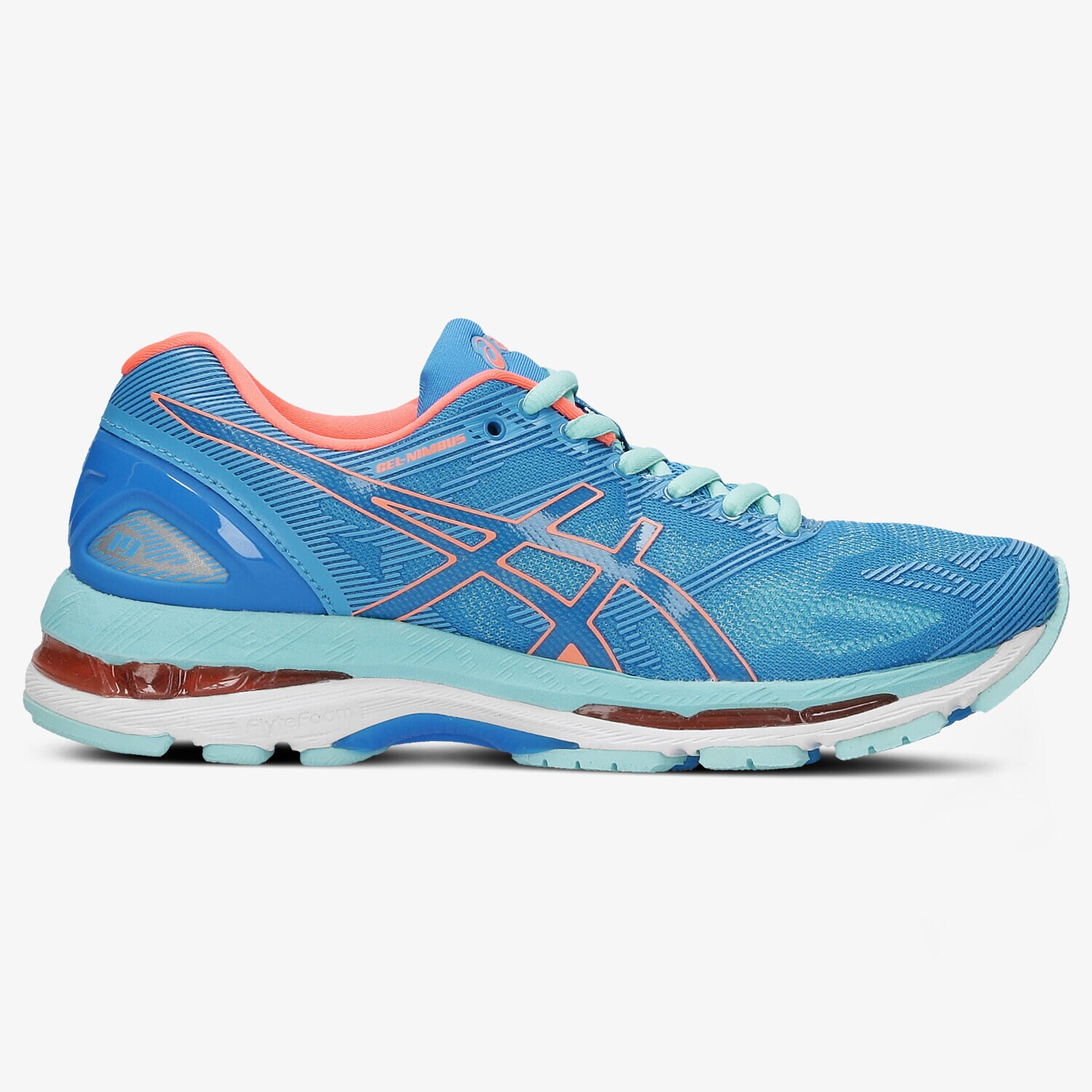 Femei pantofi sport ASICS GEL-NIMBUS 19 T750N4306 Albastru