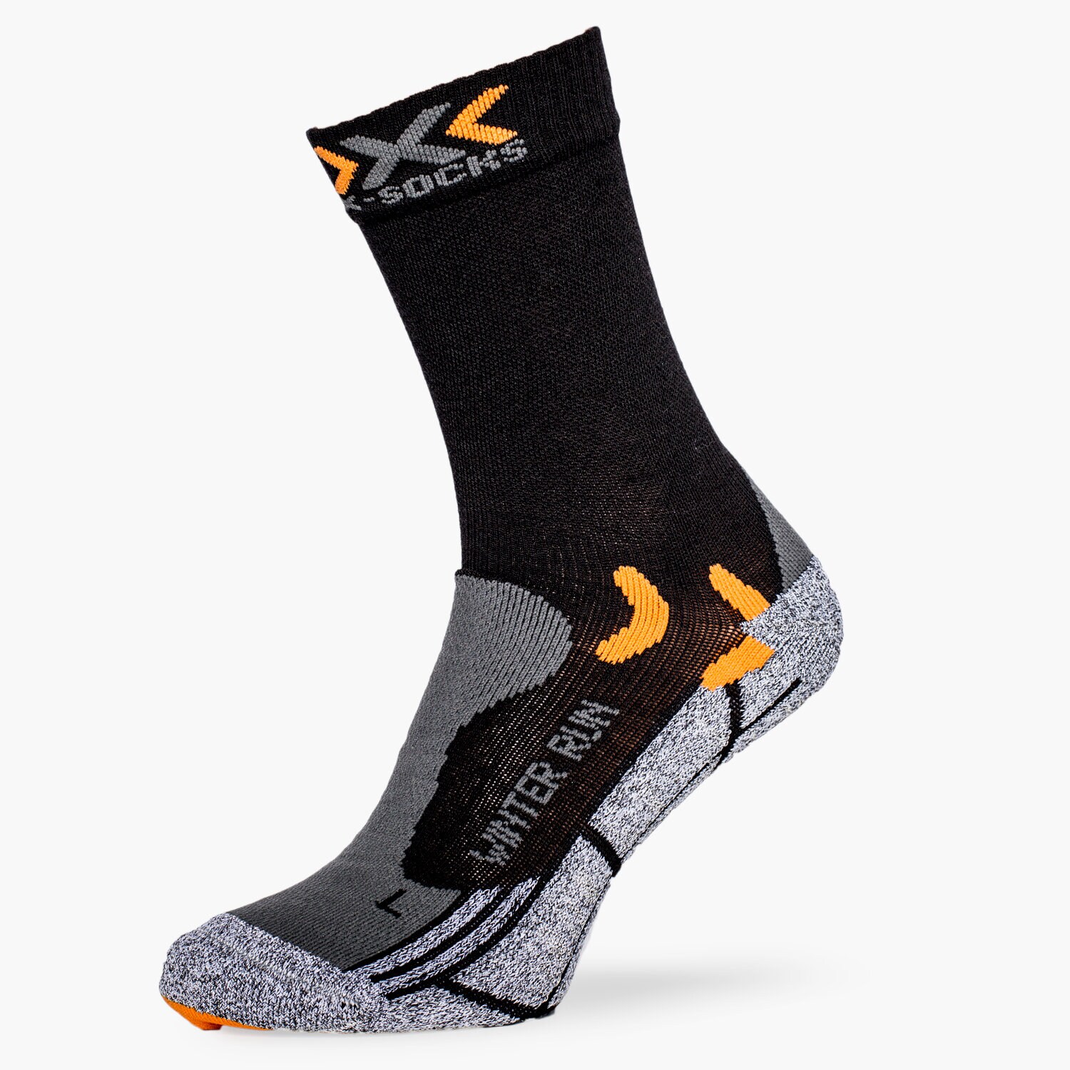 Femei șosete X-SOCKS șOSETE WINTER RUN SI LVER X20243X01 Negru