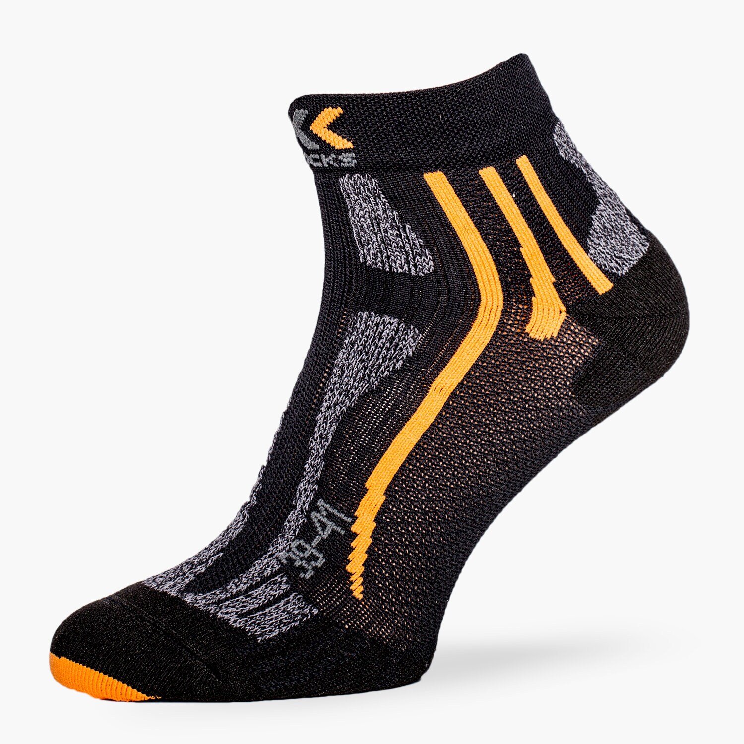 Femei șosete X-SOCKS șOSETE RUN SPEED TWO BLACK X20432B055 Negru