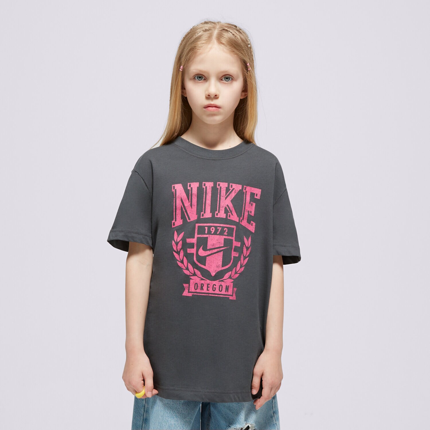 Copii tricou NIKE TRICOU G NSW TREND BF TEE GIRL FZ4724-060 Gri