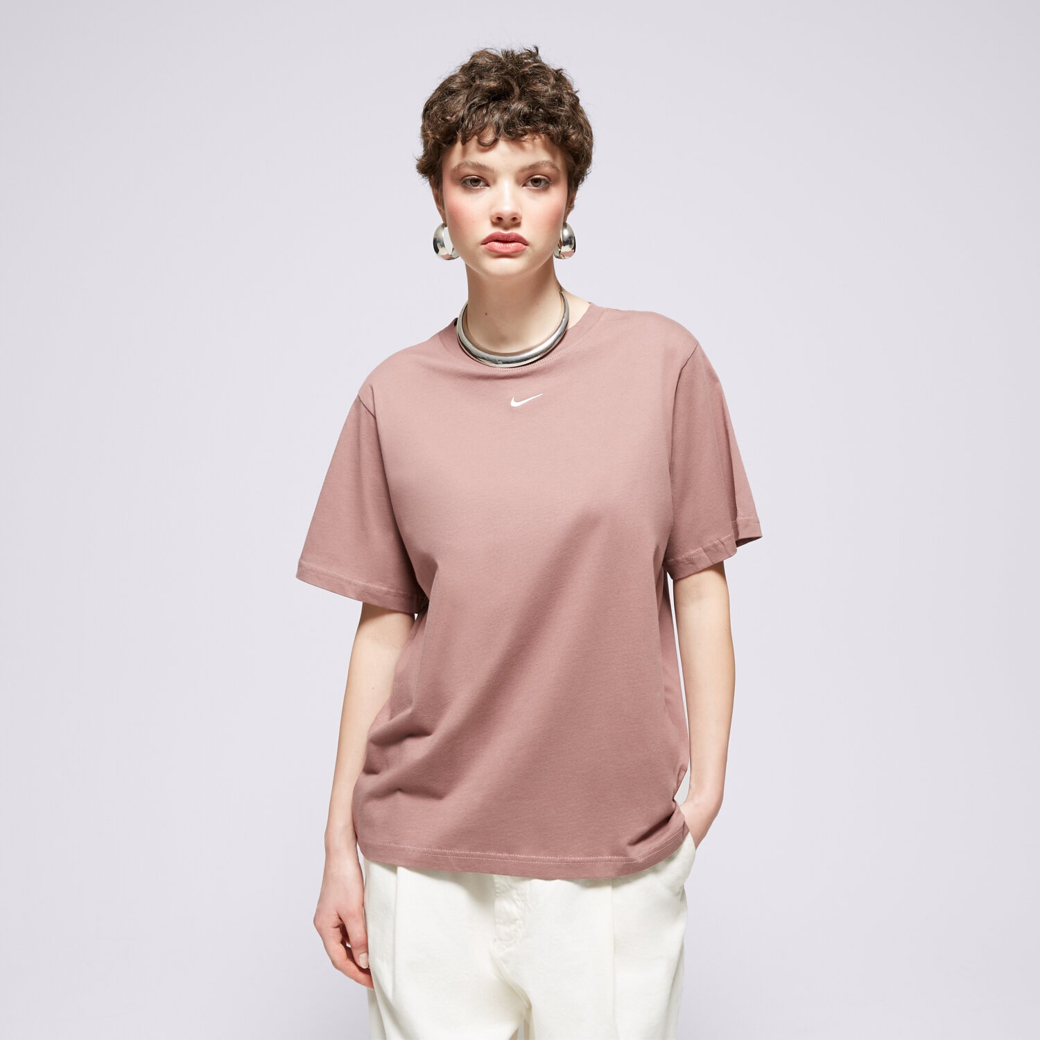 Femei tricou NIKE TRICOU W NSW TEE ESSNTL LBR FD4149-208 Maro