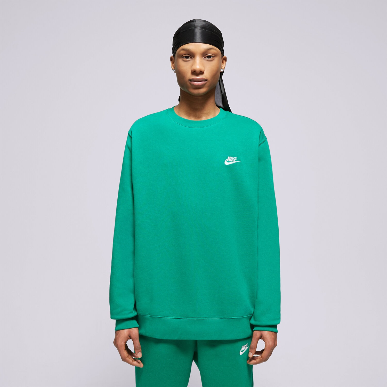 Bărbați bluză NIKE BLUZĂ SPORTSWEAR CLUB FLEECE BV2662-365 Verde