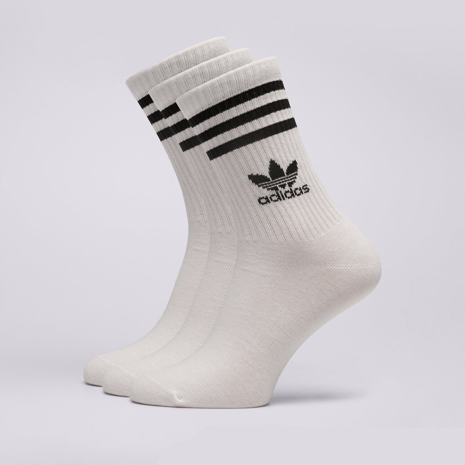 Femei șosete ADIDAS ȘOSETE CREW SOCK 3STR IJ0733 Alb