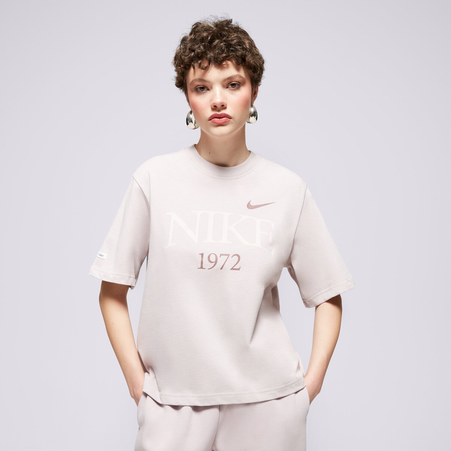 Femei tricou NIKE TRICOU W NSW TEE CLASSICS BOXY FQ6600-019 Violet