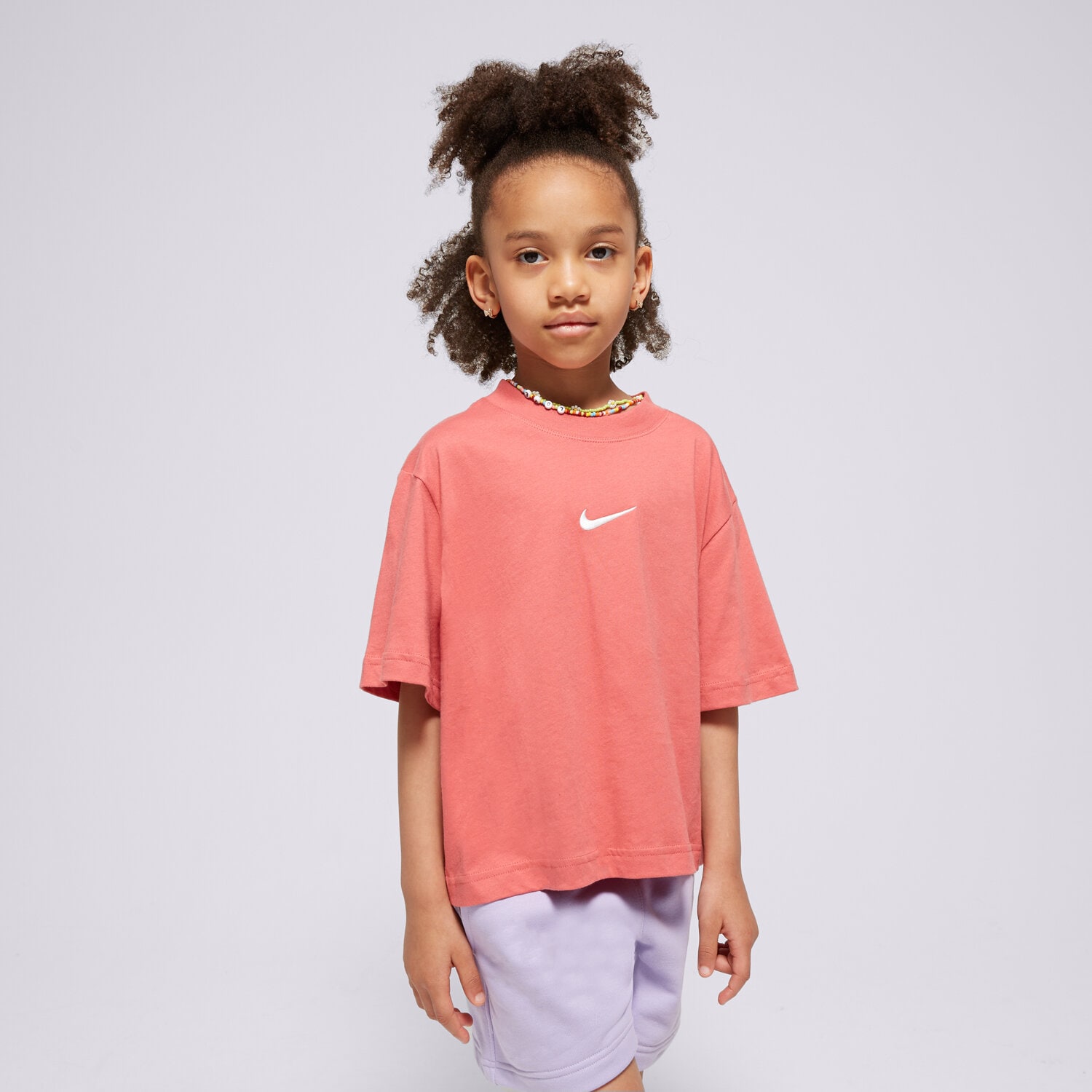 Copii tricou NIKE TRICOU SPORTSWEAR GIRL DH5750-655 corai