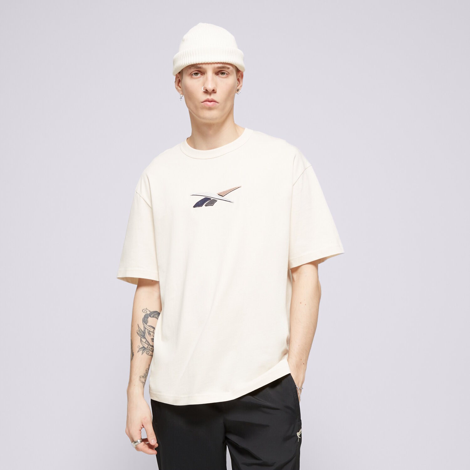 Bărbați tricou REEBOK TRICOU CL NO DYE UNIFORM TEE 100075550 Alb