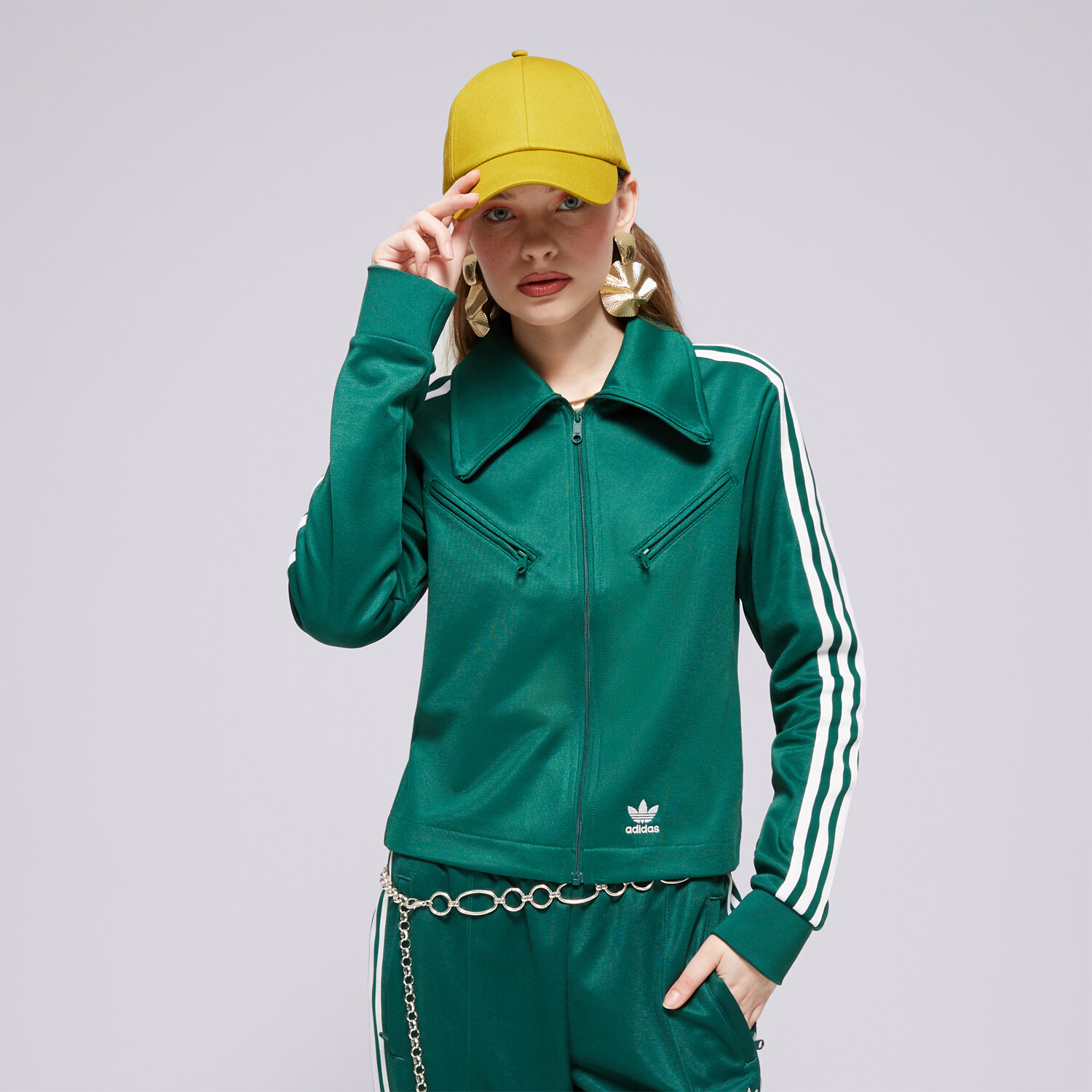 Femei bluză ADIDAS BLUZĂ MONTREAL TT IP0630 Verde