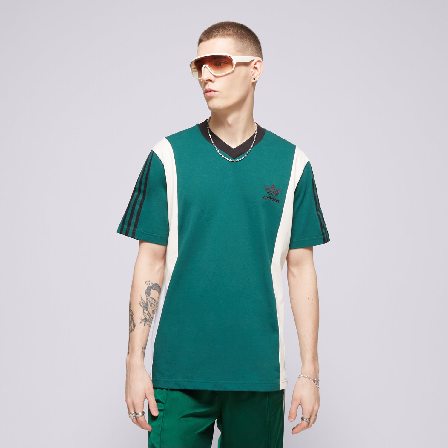 Bărbați tricou ADIDAS TRICOU ARCHIVE TEE IS1406 Verde