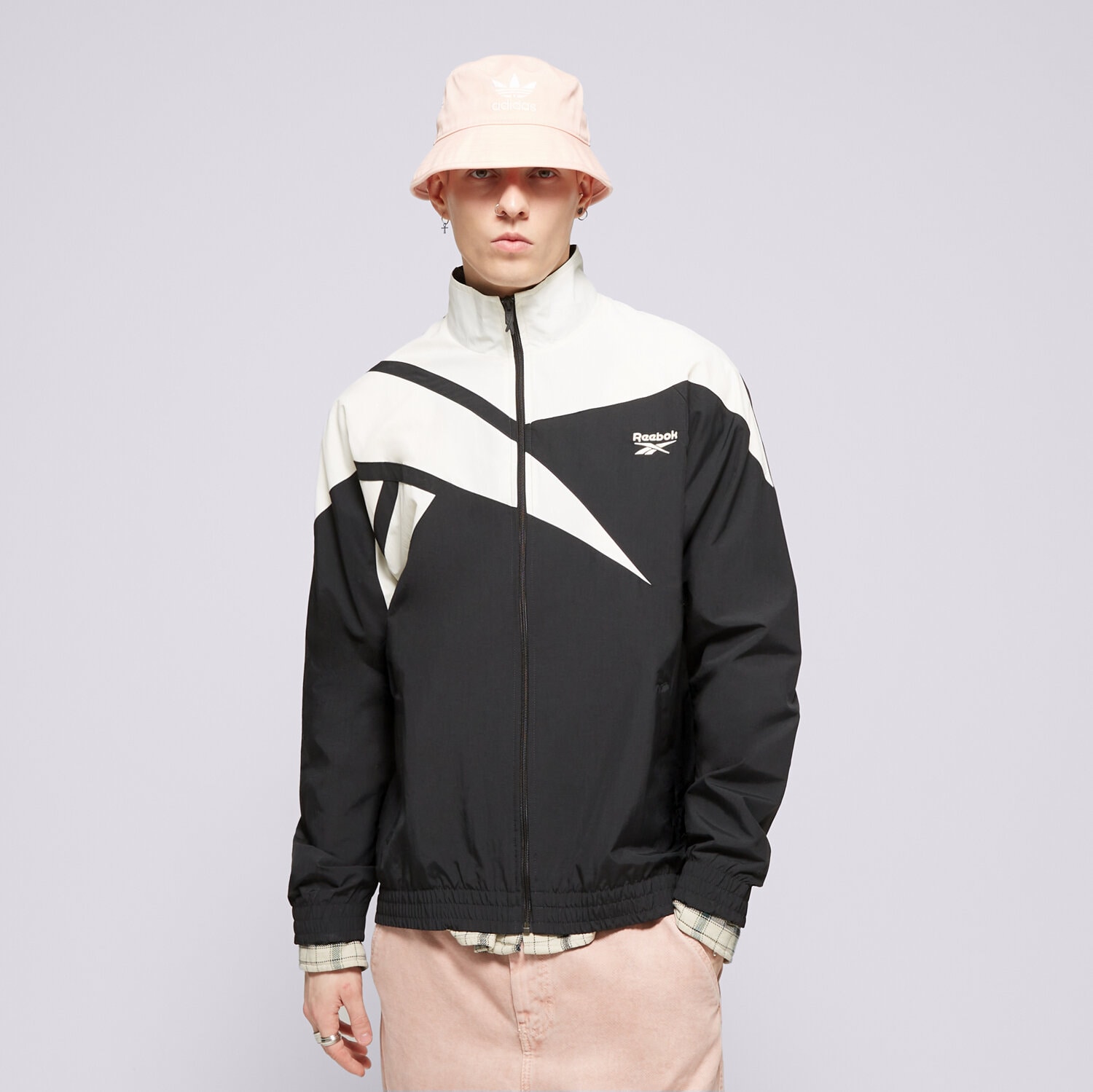 Bărbați jachetă REEBOK JACHETĂ CL F FR TRACKTOP 100022969 Negru