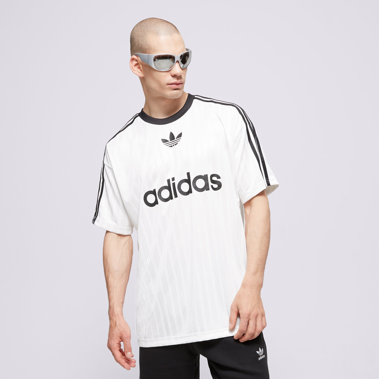 Bărbați tricou ADIDAS TRICOU ADICOLOR POLY T IM9459 Alb