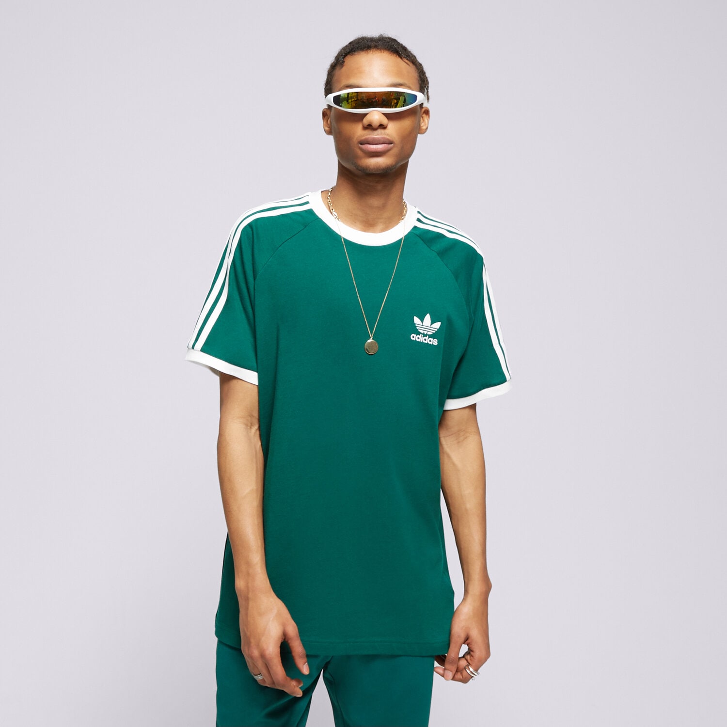 Bărbați tricou ADIDAS TRICOU 3-STRIPES TEE IM9387 Verde